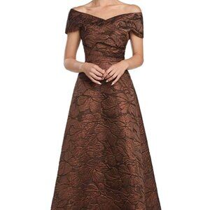 NWT Alexander by Daymor 2055F24 Mother of the Bride Dress Copper Size 12